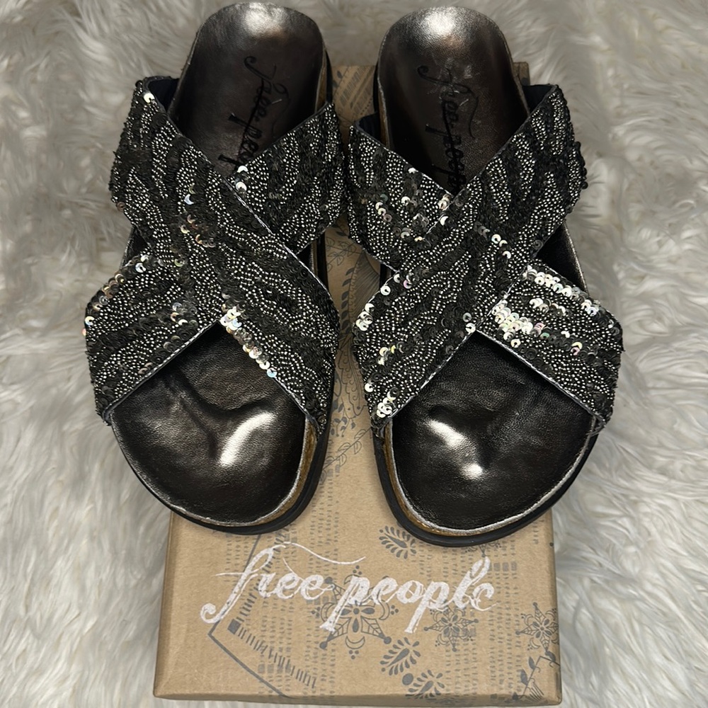 Free People Moon Child Embellished Sandal